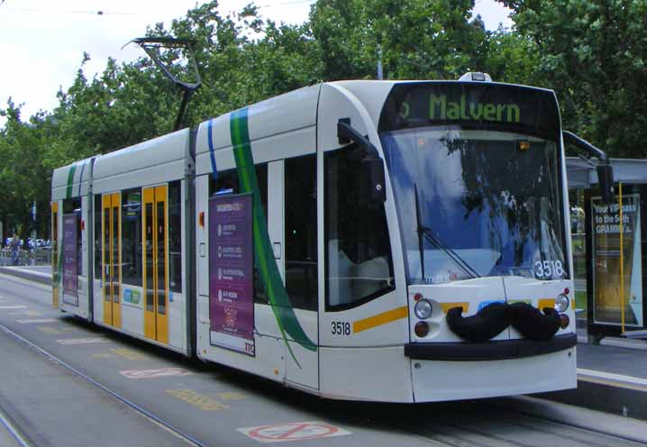 Yarra Trams Combino 3518 Movember